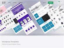 Tablet Screenshot of excellentthemes.com
